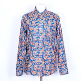 Relco London Paisley Shirt - Navy