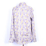 Relco London Platinum Paisley Shirt - Purple/Green