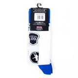 AC/DC - Back In Black Blue/White Socks