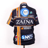 Rosu Black/Orange Cycling Jersey (XXL)