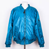 Relco London MA-1 Flight Jacket - Petrol Blue