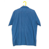 Dragon Fly Cuban (Guayabera) Shirt - 70's Vintage (Large)