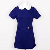 Pop Boutique 60's Style Dress - Swing Inspired (Navy)