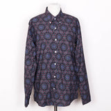 Relco London Printed Long Sleeve Shirt - Black/Red