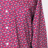 Relco London Paisley Shirt - Wine/Blue