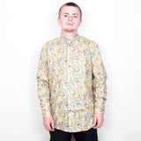 Relco London Paisley Shirt - Mustard