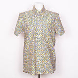 Relco London Yellow Patterned Shirt