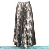 Sparkly Patterned Maxi Skirt - 70's Vintage (Waist 25")