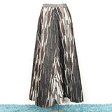 Sparkly Patterned Maxi Skirt - 70's Vintage (Waist 25")