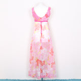 Miss Parisienne Thin Velvet Dress - 70's Vintage (Size 8)