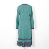Selfridges London V-Neck Dress - 70's Vintage (Size 12/14)