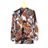 Autumn Coloured Blouse - 70's Vintage (Size 8)