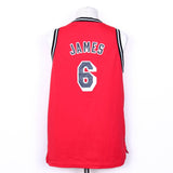 Miami Heat Hardwood Classics - No. 6 James (Youth Large)